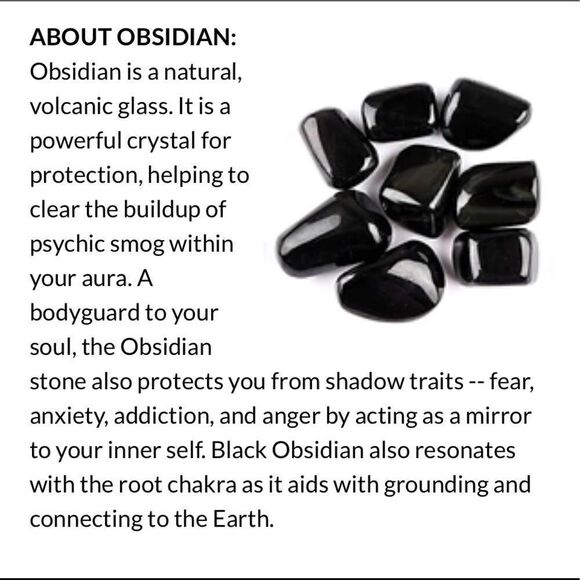 💜 Black Obsidian Feng Shui Wealth Charm Bracelet - Picture 4 of 6